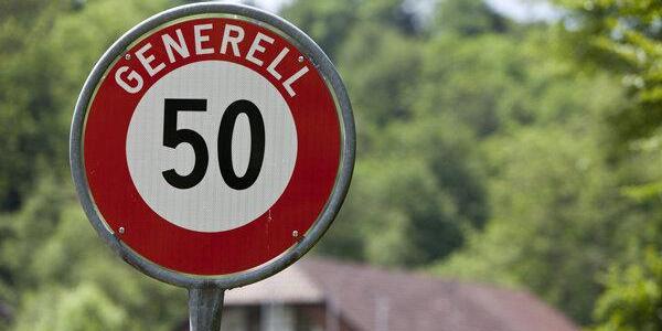 50er Geschwindigkeitstafel