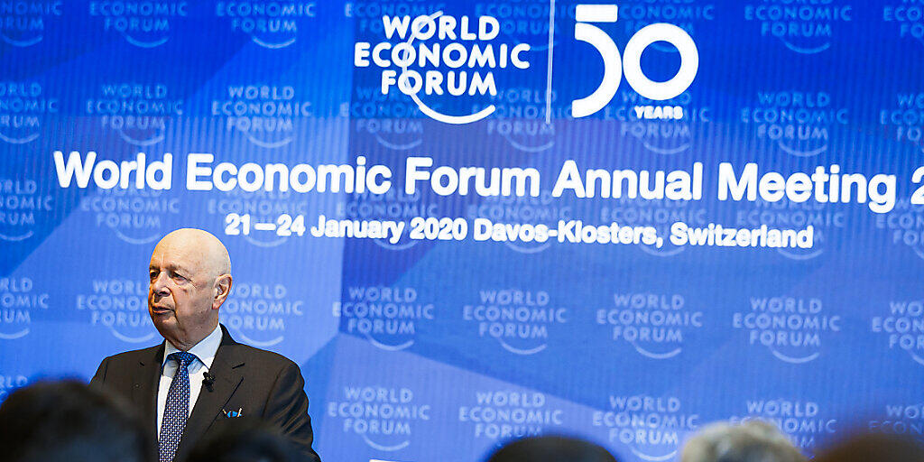 Erfolg für WEF-Gründer Klaus Schwab: Alle sieben Mitglieder des Bundesrats werden kommende Woche am Weltwirtschaftsforum in Davos erwartet. (Archivbild)