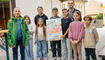 Assitej lud zur Plakatpräsentation von Lukas Zerbst ein.