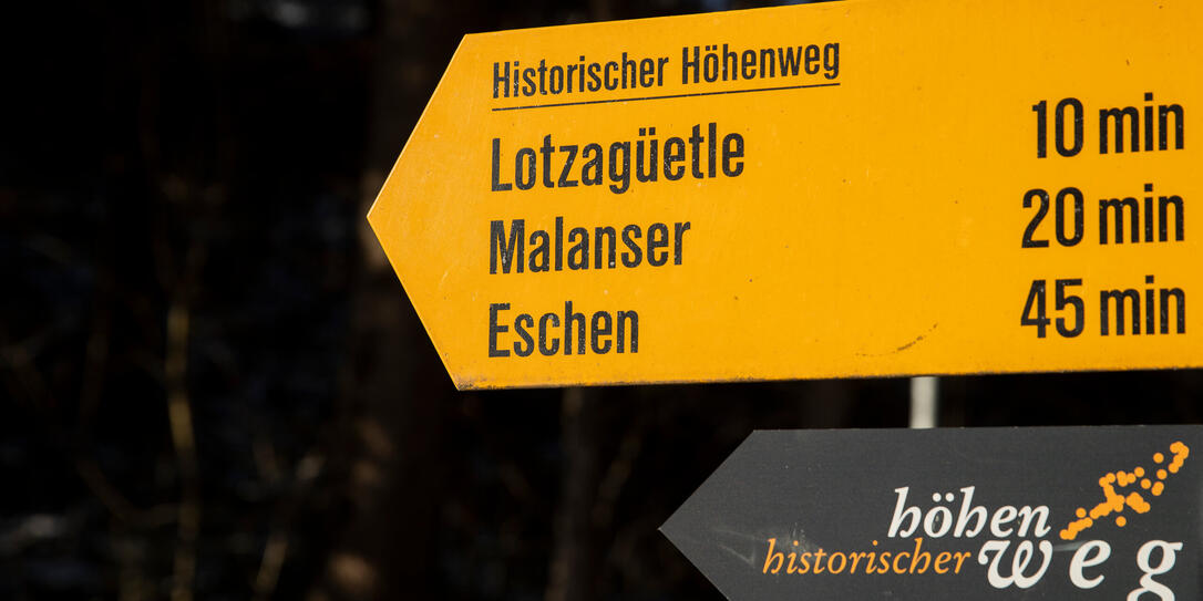 Historische Höhenweg