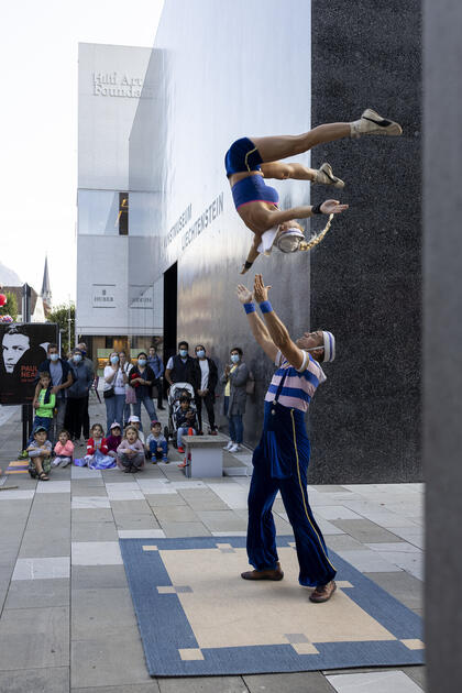 5. Buskers in Vaduz