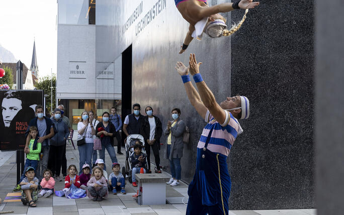 5. Buskers in Vaduz