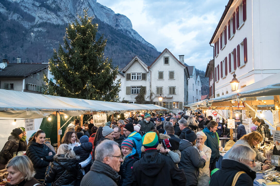 Weihnachtsmarkt in Mels