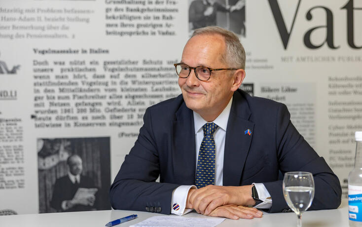 Andreas K&uuml;nne in Vaduz
