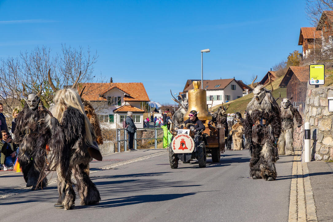 Fasnachtsumzug in Triesenberg (04.03.2025)