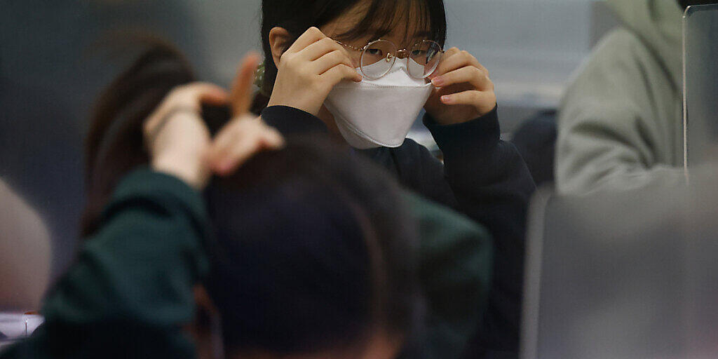 Südkorea ist mit einer dritten Welle von Neuinfektionen mit dem Coronavirus konfrontiert. (Archivbild) Südkorea ist mit einer dritten Welle von Neuinfektionen mit dem Coronavirus konfrontiert. (Archivbild)
