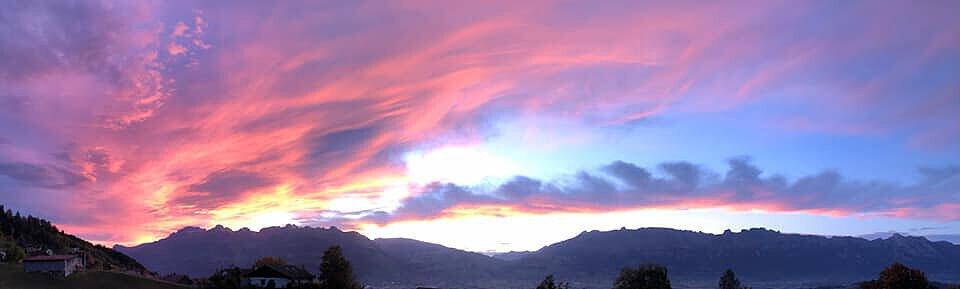 Wunderschöne Abendstimmung