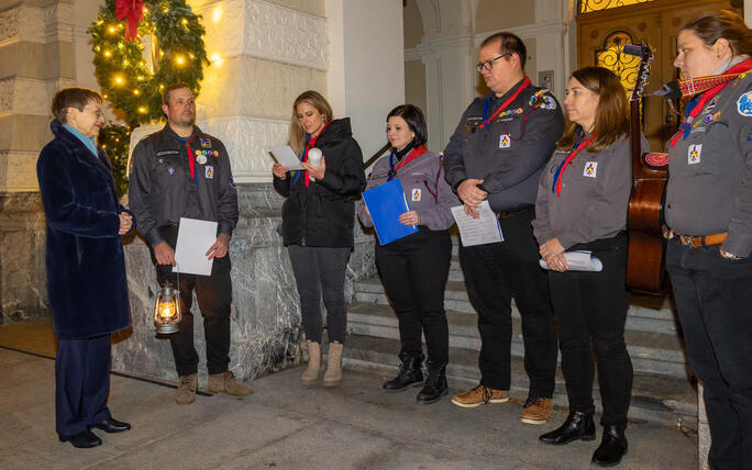 Friedenslicht 2025 in Liechtenstein (17.12.2025)
