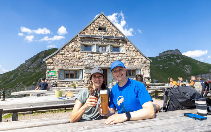 Wanderung Pfälzerhütte Naafkopf