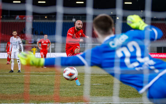 Liechtenstein Schweiz Fussball Challenge-League FC Vaduz - FC Yverdon Sport