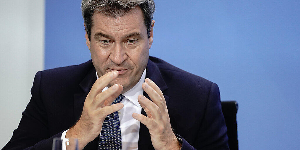 Markus Söder (CSU), Ministerpräsident von Bayern und CSU-Vorsitzender, spricht in der Pressekonferenz. Foto: Kay Nietfeld/dpa Markus Söder (CSU), Ministerpräsident von Bayern und CSU-Vorsitzender, spricht in der Pressekonferenz. Foto: Kay Nietfeld/dpa
