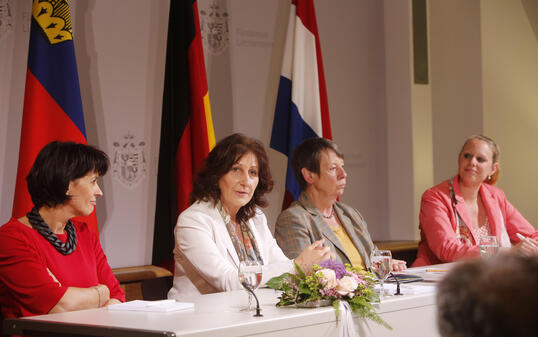 Treffen der Umweltminister von Deutschland, Luxemburg, Oesterreich, der Schweiz und Liechtenstein