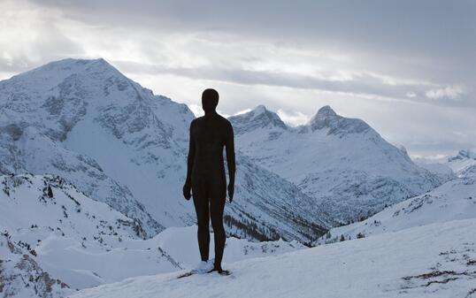 Antony Gormley ,Horizon Field,August 2010 - April 2012, Kriegerhorn