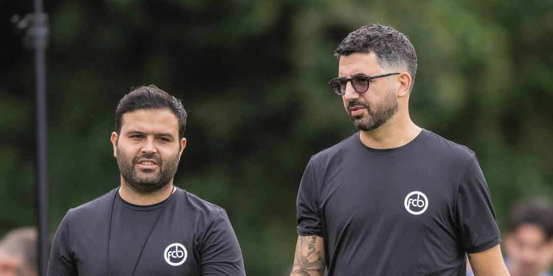 Das Balzner-Duo um Co-Trainer Aydin Demirci und Chef-Trainer Gerardo Clemente blickt verhalten auf die Saison.