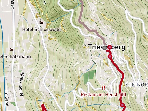 2. Etappe Liechtenstein-Weg 2. Etappe Liechtenstein-Weg