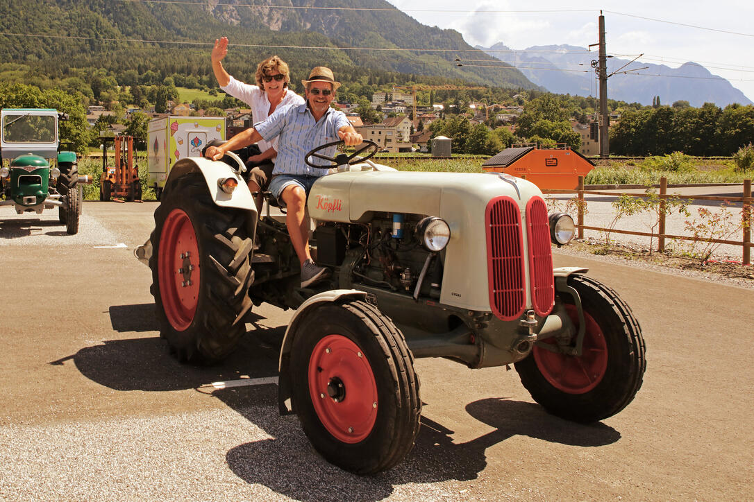 Oldtimer Traktorentreffen in Schaan,