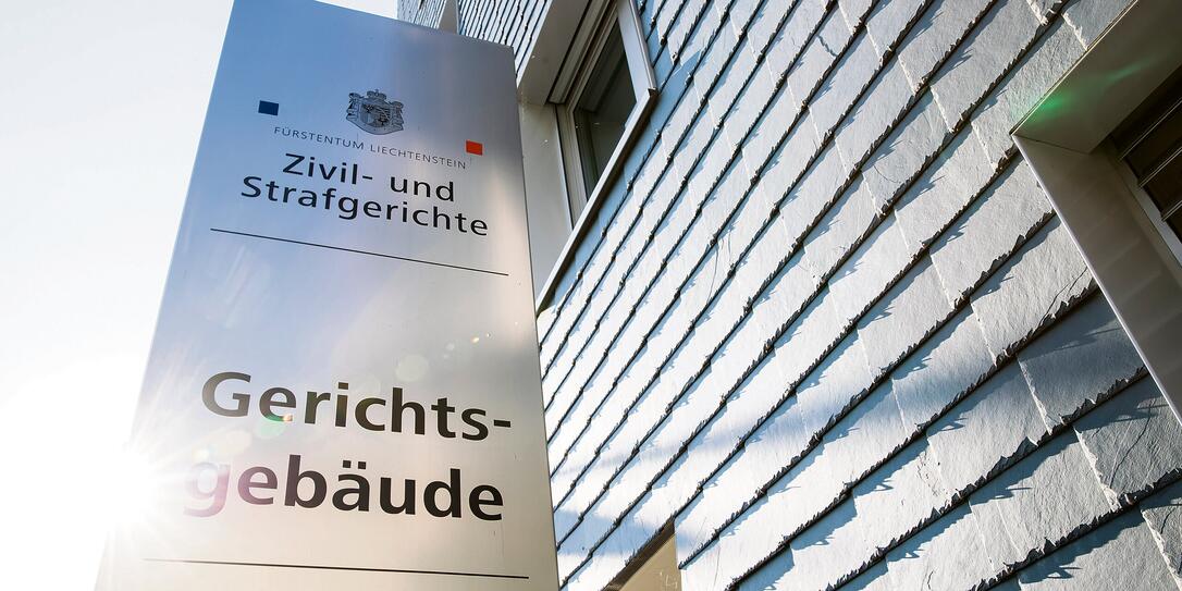 Gerichtsgebäude in Vaduz Gerichtsgebäude in Vaduz