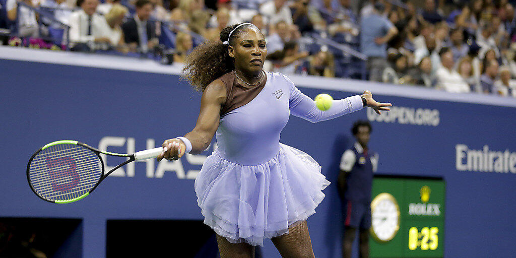 Serena Williams steht in ihrem neunten US-Open-Final in New York