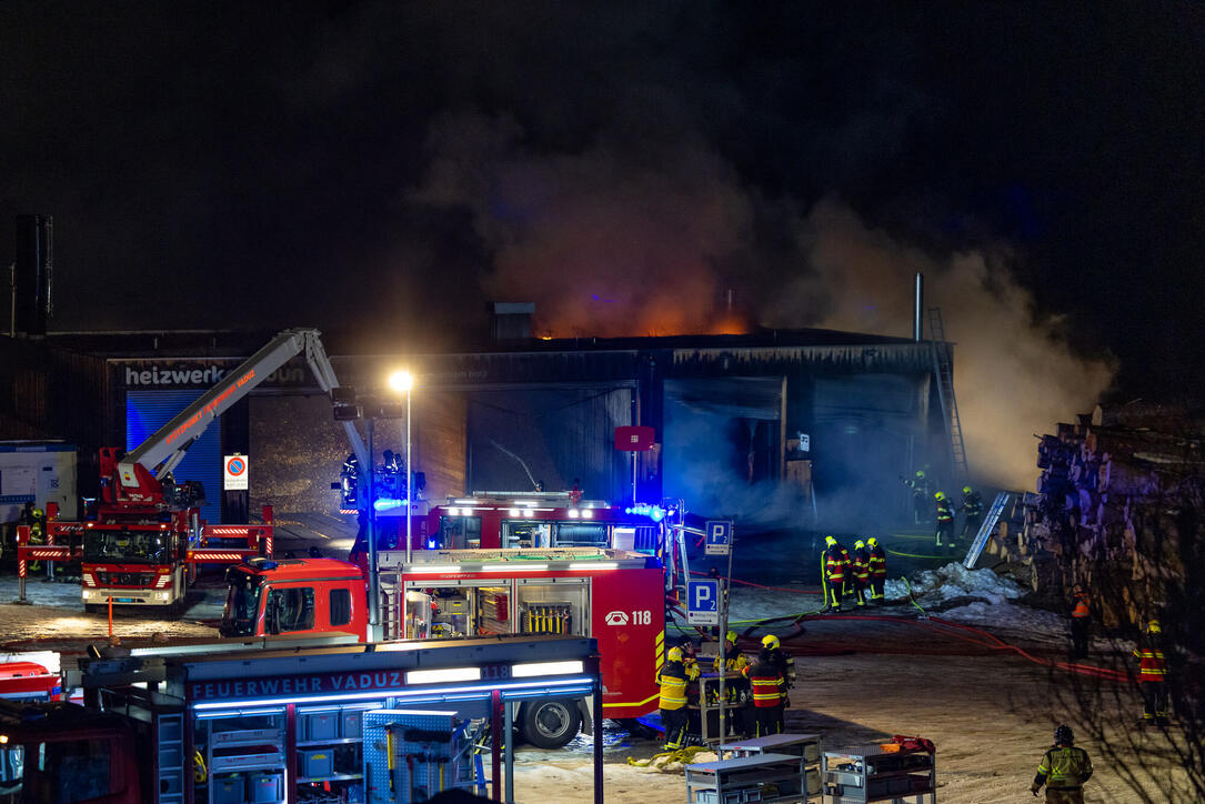 Brand Heizwerk Malbun (16.12.2025)