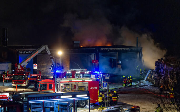 Brand Heizwerk Malbun (16.12.2025)