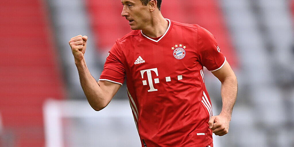Erfolg auf dem Rasen - und bei der Justiz: Bayerns polnischer Stürmerstar Robert Lewandowski Erfolg auf dem Rasen - und bei der Justiz: Bayerns polnischer Stürmerstar Robert Lewandowski