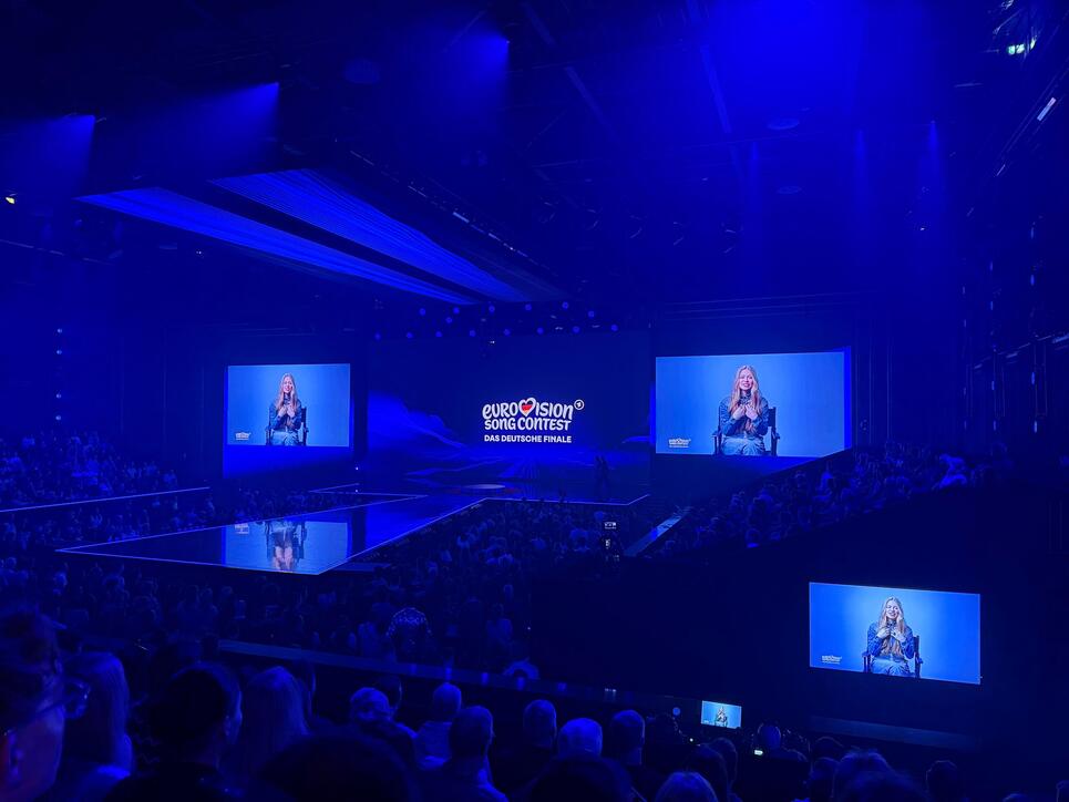 &nbsp;Vorentscheid des Eurovision Song Contest in Berlin