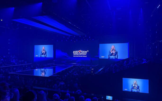 &nbsp;Vorentscheid des Eurovision Song Contest in Berlin