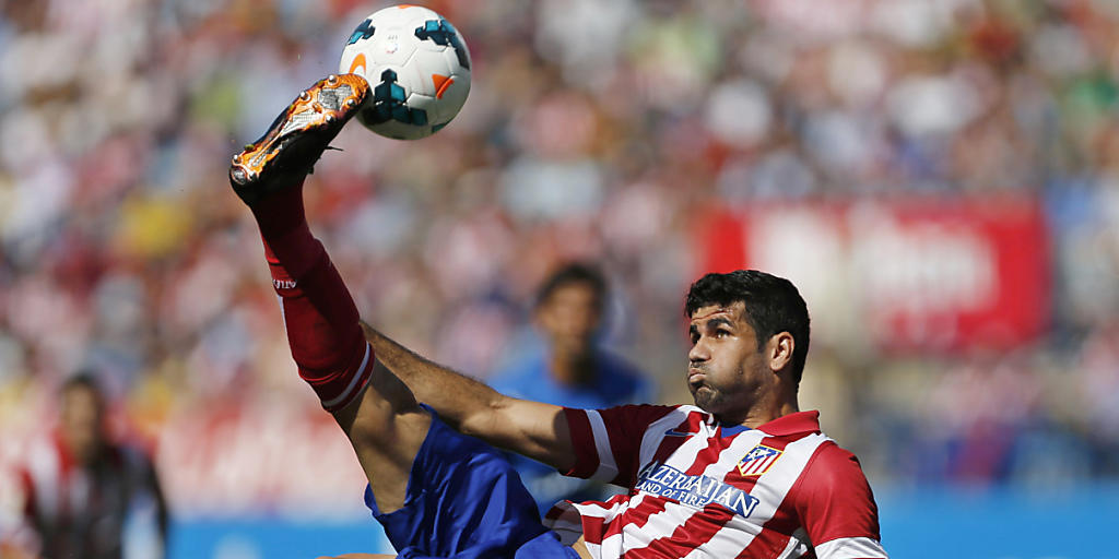Diego Costa wird bald wieder im Trikot von Atlético zu bewundern sein (Archiv)