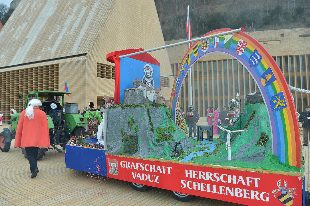 Fasnachtsumzug in Vaduz