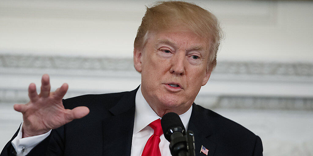 US-Präsident Donald Trump sieht in den Reaktionen Nordkoreas die Wirkung der verhängten Sanktionen. (Archivbild)