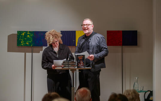 Lesung "Der Holzapfeladam" im Literaturhaus Schaan
