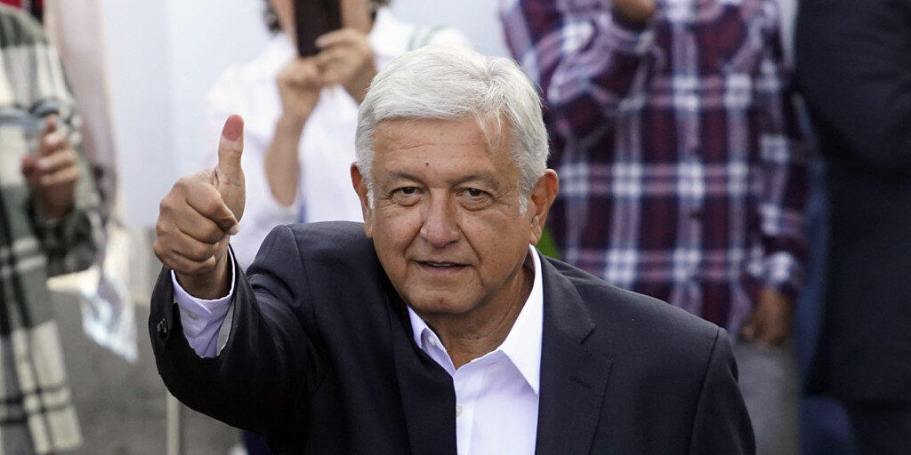 Wahlsieg: Der neue Präsident Mexikos heisst Andrés Manuel López Obrador.