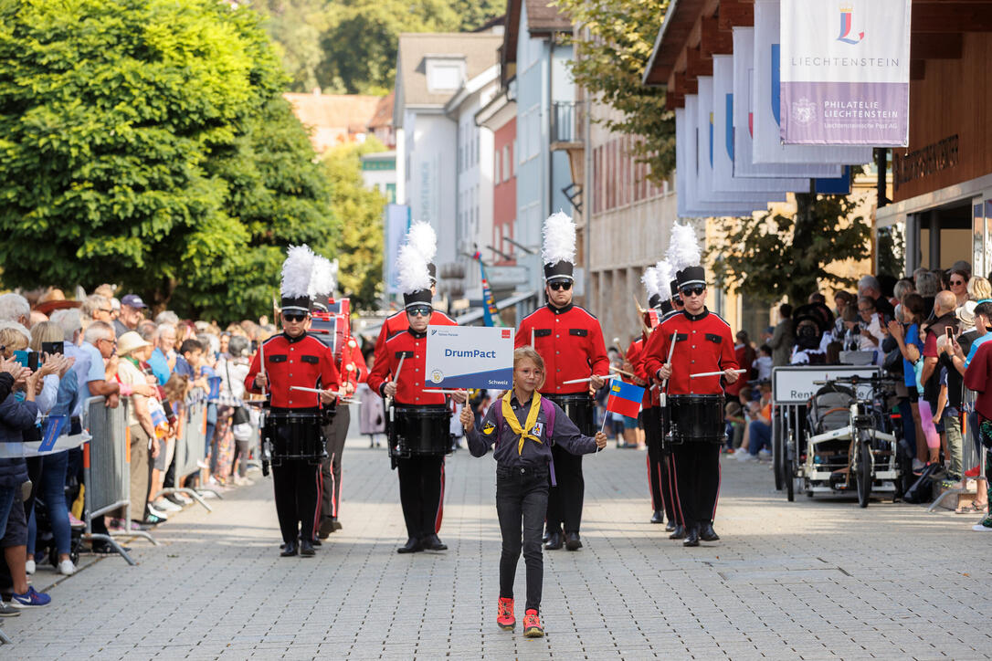Princely Tattoo Parade in Vaduz