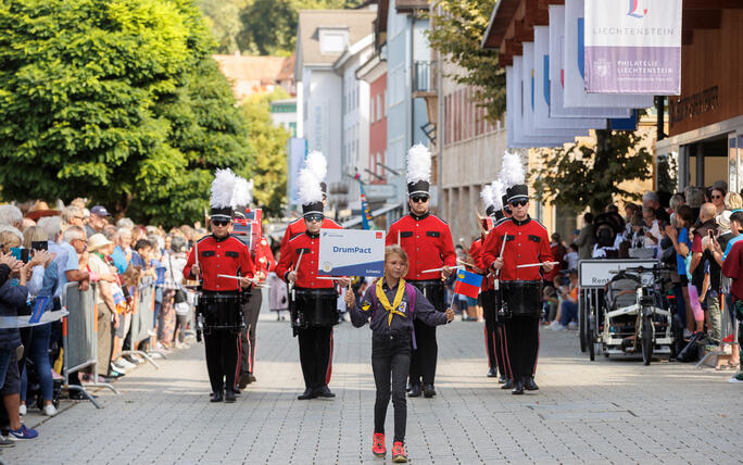 Princely Tattoo Parade in Vaduz