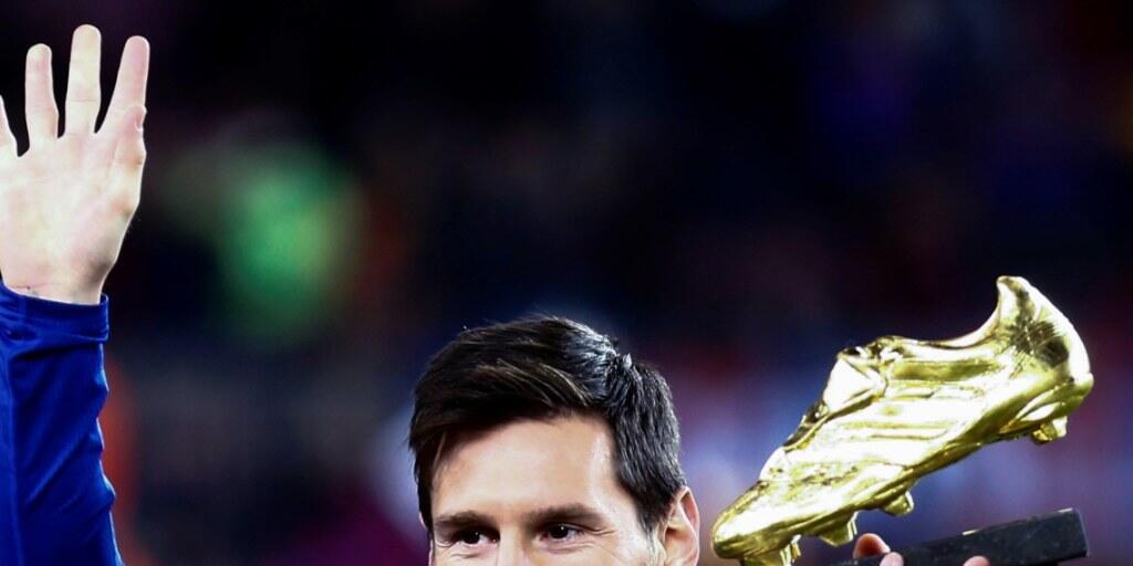 Lionel Messi ist seit 2017 zum dritten Mal in Folge der beste Torschütze Europas Lionel Messi ist seit 2017 zum dritten Mal in Folge der beste Torschütze Europas