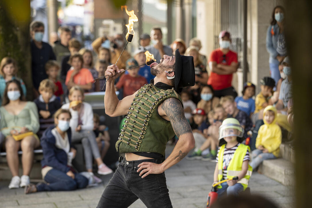 5. Buskers in Vaduz