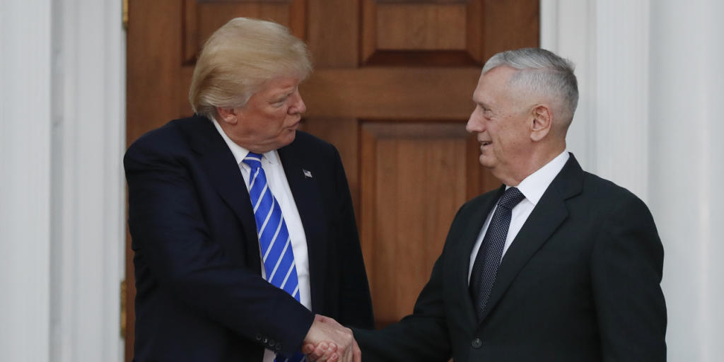 Laut mehreren US-Medien ist er für den Posten des Verteidigungsministers in der Regierung Trump vorgesehen: Pensionierter General James Mattis. (Archivbild)