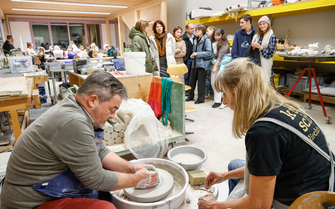 Nacht der offenen Tür der Kunstschule Liechtenstein