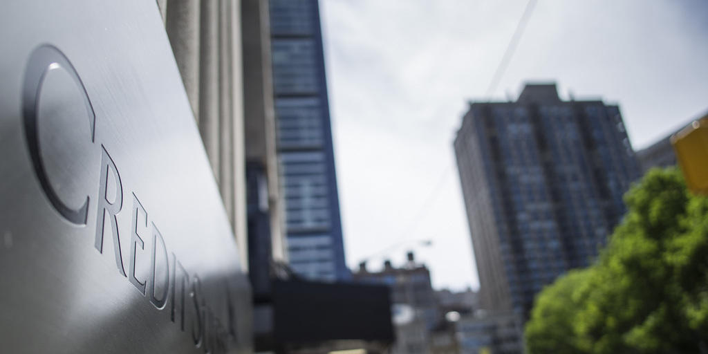 Credit-Suisse-Filiale in New York: Die Schweizer Grossbank hat sich im Hypothekenstreit mit dem US-Justizministerium auf eine Busse über 2,5 Milliarden Dollar geeinigt.