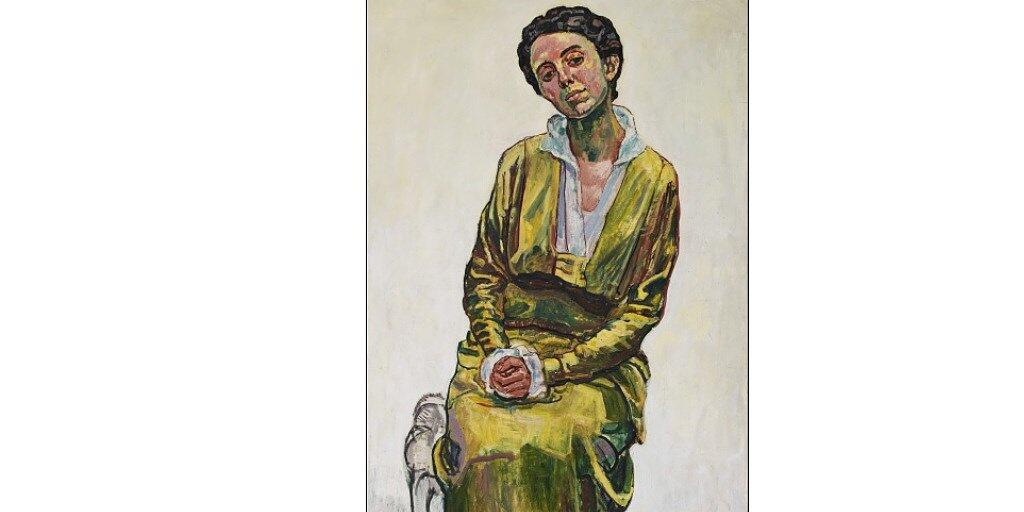 War einem ausländischen Bieter gut 1,3 Millionen Franken wert: Das Porträt "Bildnis von Emma-Schmid-Müller" des Schweizer Malers Ferdinand Hodler.
