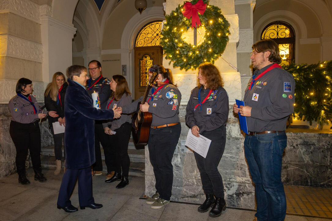 Friedenslicht 2025 in Liechtenstein (17.12.2025)