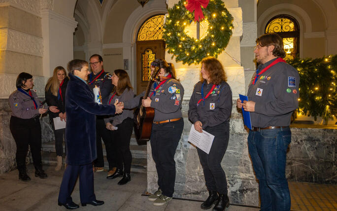 Friedenslicht 2025 in Liechtenstein (17.12.2025)