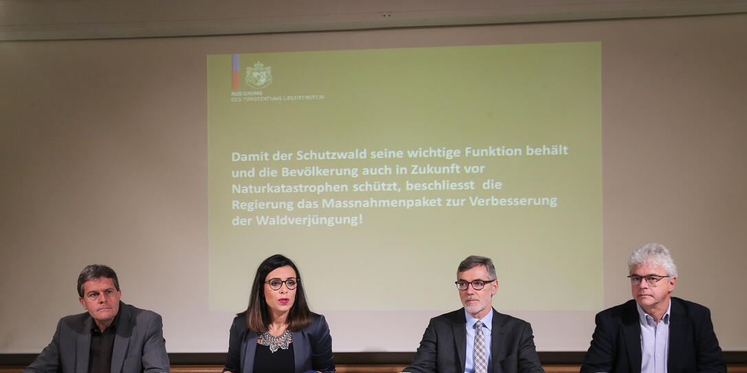 Mediengespräch der Regierung
