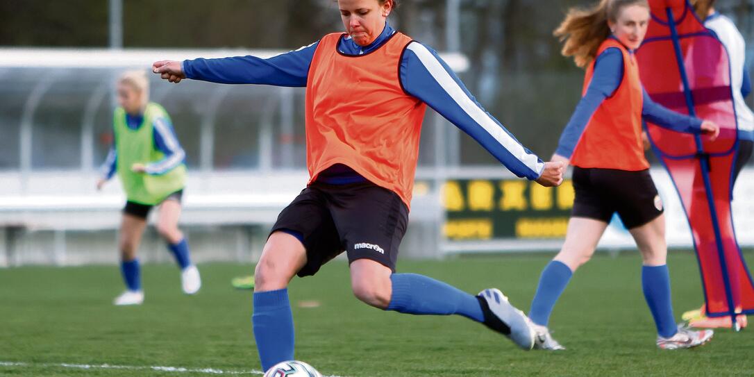 Liechtenstein Fussball LFV Training Frauen Nationalmannschaft