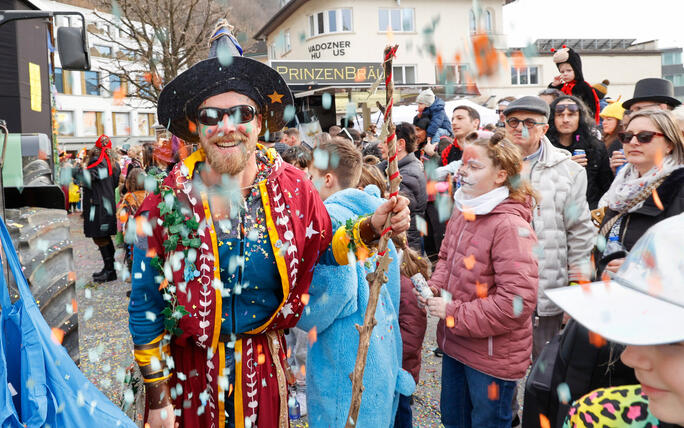 Fasnachtsumzug in Vaduz