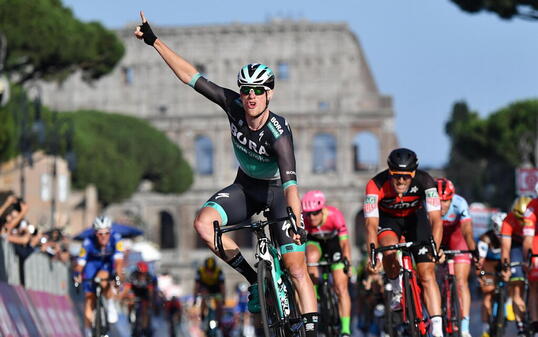 Sam Bennett gewann den Massensprint (Archivbild)