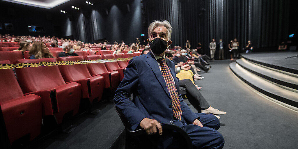 Filmfestival-Präsident Marco Solari bei der Eröffnung der 73. Ausgabe in Locarno.