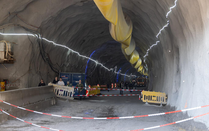Stadttunnel Feldkirch - Tag der offenen Baustelle
