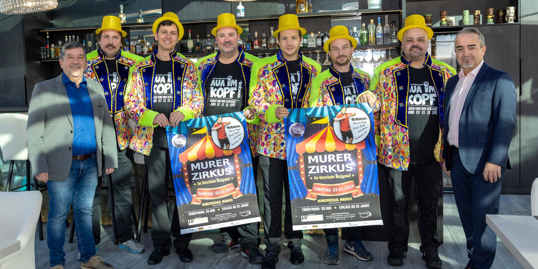 Pressekonferenz «Murer Zirkus» 2024 im «Seven Heavens» Restaurant, Eschen Pressekonferenz «Murer Zirkus» 2024 im «Seven Heavens» Restaurant, Eschen