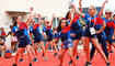 Verabschiedung Liechtenstein-Delegation Gymnaestrada